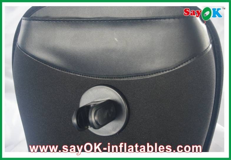 Advertsing Inflatable Lighting Decoration , 190T Nylon Cloth Inflatable Backpack Balloon
