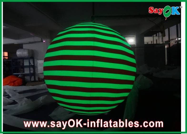 Led Lighting Inflatable Lighting Decoration Hanging Ball CE / UL Blower