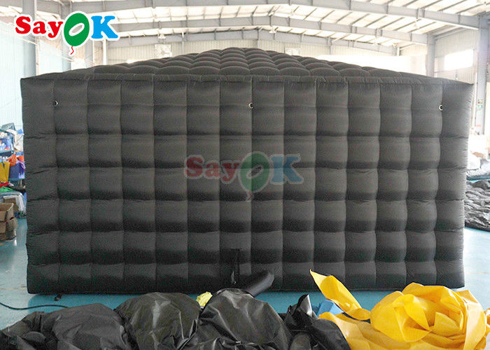Portable Inflatable Cube Tent  Lounge Party Nightclub House Disco Tent For Inflatable Nightclub Rental