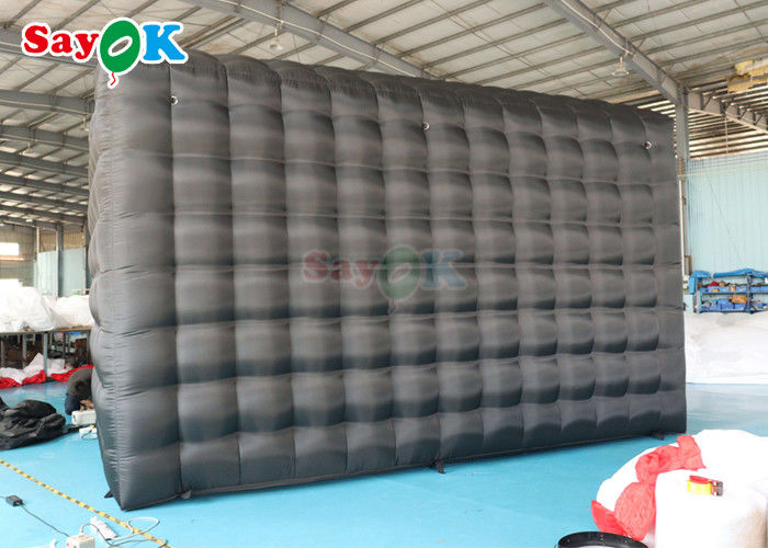 Black LED Music Bar Mobile Night Club Tent Commercial Inflatable Nightclub With Disco Light Inflatable Nightclub For Ren