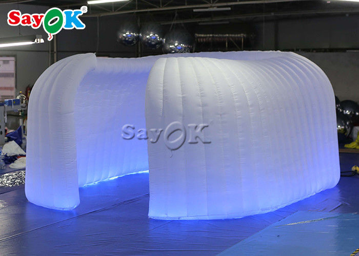 Inflatable Family Tent Custom 6.5x2.4mH Portable Inflatable Party Dome Tent For Home Event