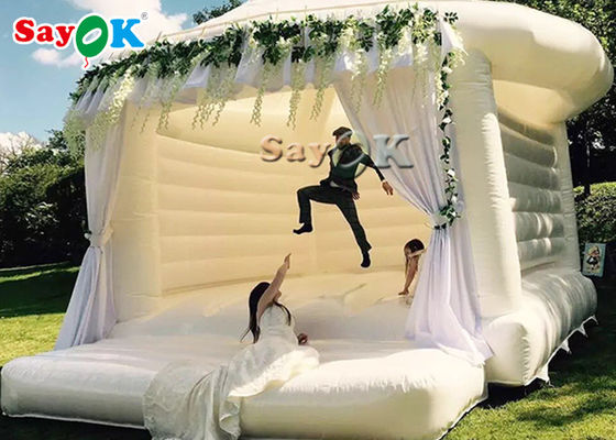 Commercial Bounce inflável para festa de casamento / White Bouncy Castle