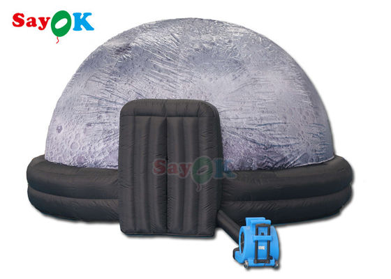 Tenda de Planetário Inflável de Diâmetro de 5m Padrão de Logotipo Personalizado