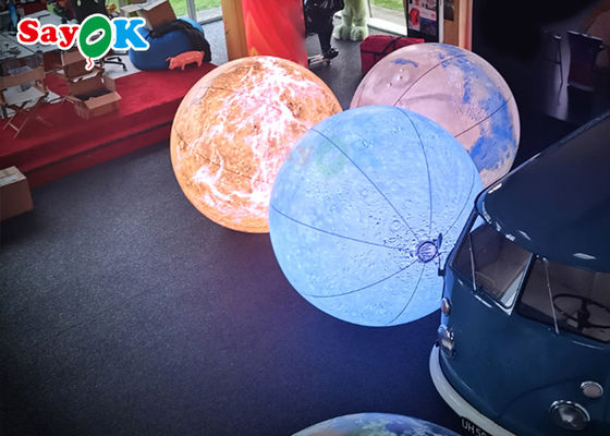 Balão de solo Terra gigante Planeta inflável 40 polegadas Impressão completa