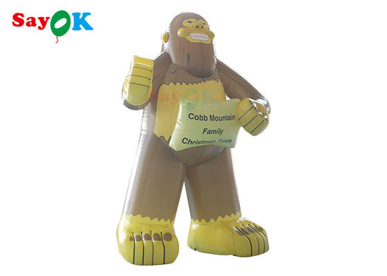 Gigante personalizado Gorilla For Commercial Advertising inflável do tamanho