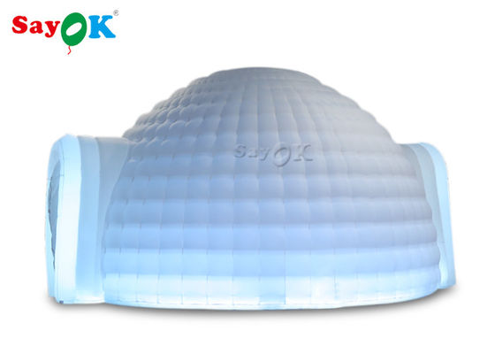 Barraca inflável do ar do melhor pano branco inflável da cor 210D Oxford da barraca para a mostra e o evento