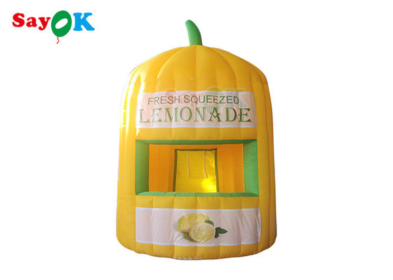 Propaganda inflável do suporte de limonada da barraca exterior inflável da barraca do trabalho com ventilador