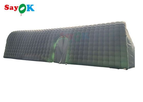Do canal feito sob encomenda do ar da barraca da abóbada do evento barraca inflável do túnel do Pvc com cortina de porta