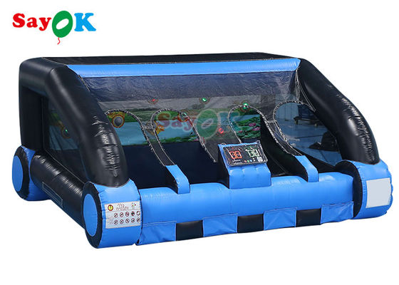Jogos de Mini Shooting Gallery Inflatable Ips do partido para o campo de jogos das crianças dos adultos