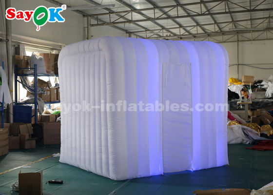 Cabine inflável inflável da foto do diodo emissor de luz da barraca 2.5*2.3*2.2m do partido para anunciar GV ROHS do CE