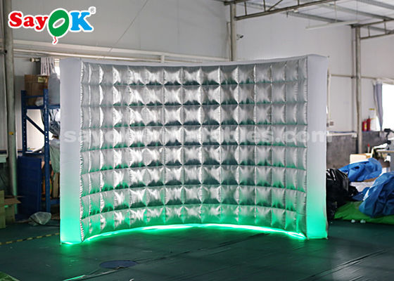 A cabine do evento indica a parede inflável da cabine durável da foto para a decoração da fase/conduziu a cabine da foto do ar