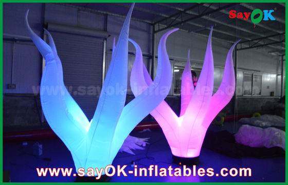 Decoração de iluminação inflável de tecido de nylon 190T