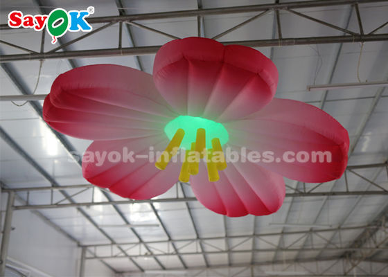 3m LED luz pendente flor inflável Iluminação Decoração Para Casamento