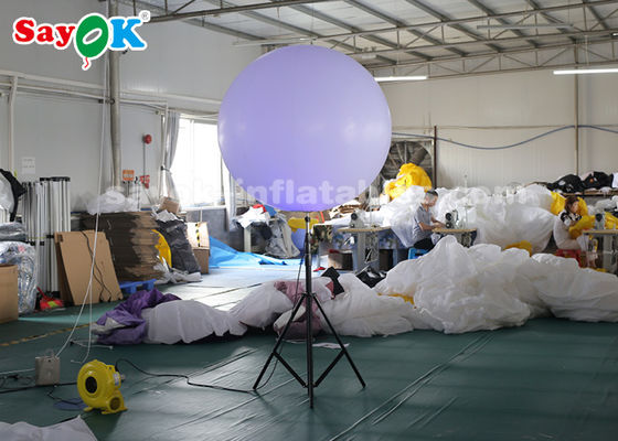 Decoração de iluminação de balão para rua, quintal