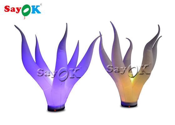 Nailão personalizado 3m LED inflável algas marinhas para o festival
