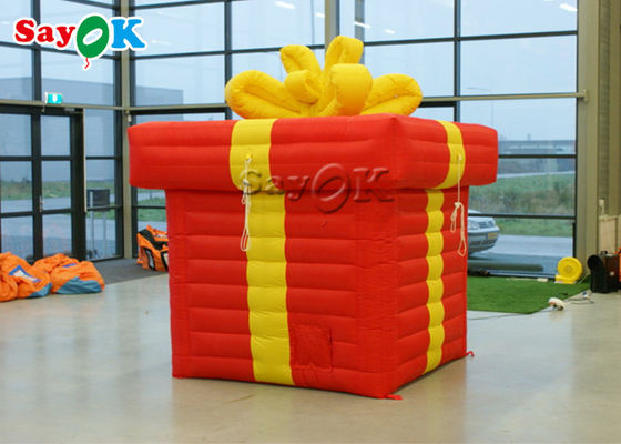 Decoração de Natal inflável com Bowknot