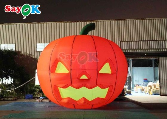 16.4FT Gigante Halloween Outdoor Decorações de abóbora infláveis Impressão digital