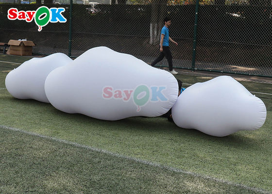 Balão de nuvem inflável de PVC colorido para decoração de festa de casamento