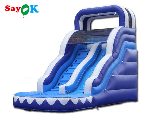 Slide inflável comercial impermeável para crianças