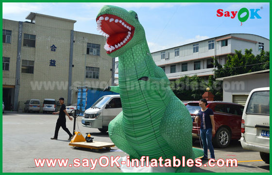 Explodir Personagens de desenhos animados Modelo 3D Personagens de desenhos animados infláveis Jurassic Park Dinossauro gigante inflável
