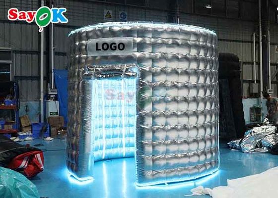Contexto inflável automático do cerco da cabine de 360 fotos dos eventos do partido