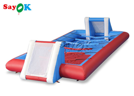 10x5m 30x15ft portátil inflável jogos desportivos campo de futebol com sopro